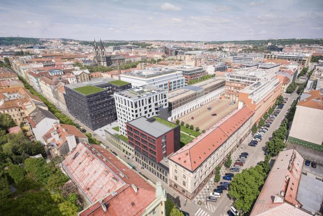 PRAGA Residence - a bird´s eye view